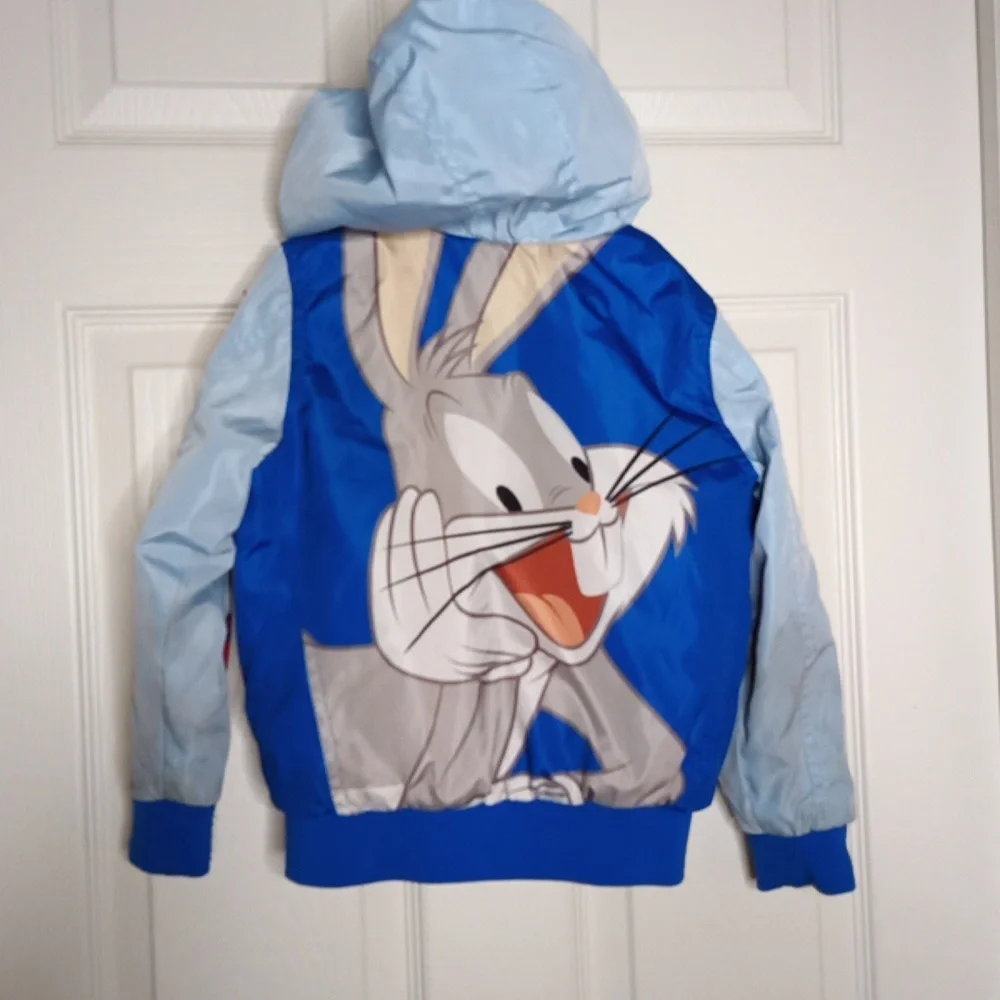 Members Only Kids Girls Boys Space Jam Bugs Bunny A New Legacy Jacket Co…